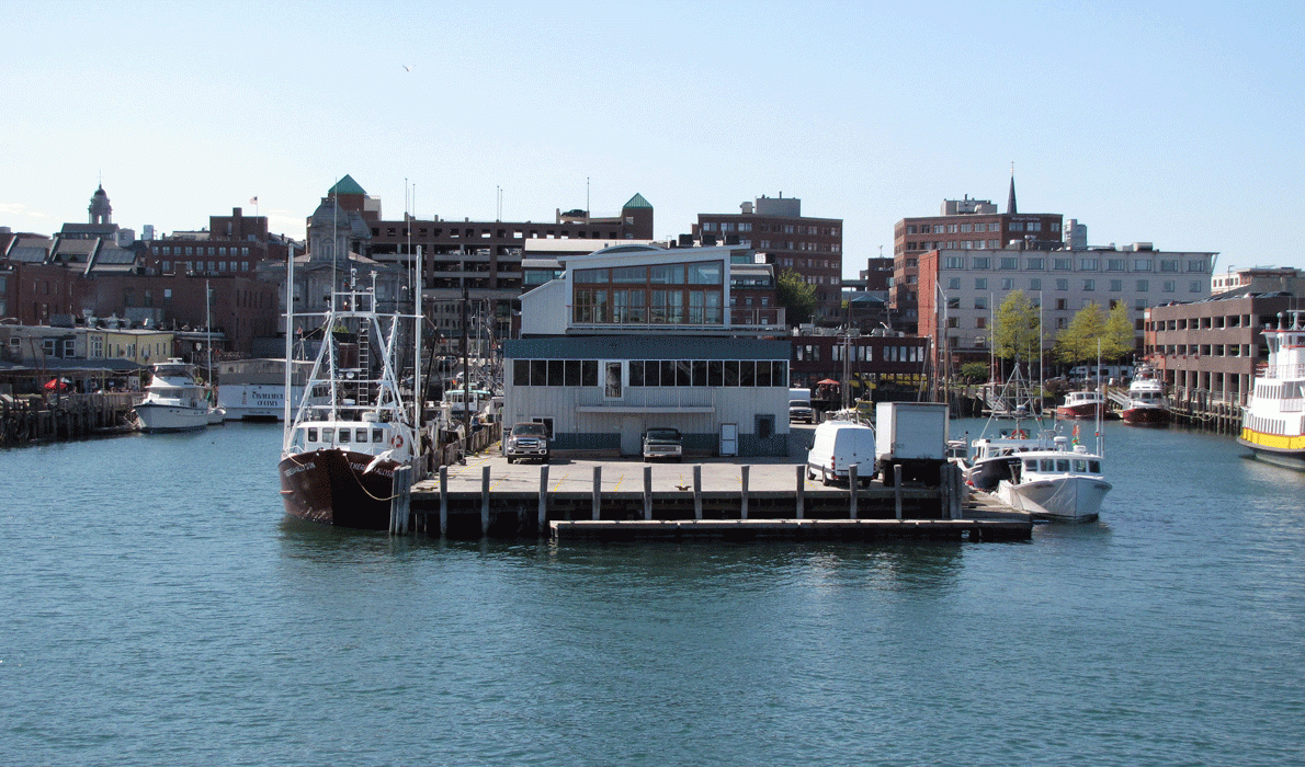 A view of Portland's waterfront.