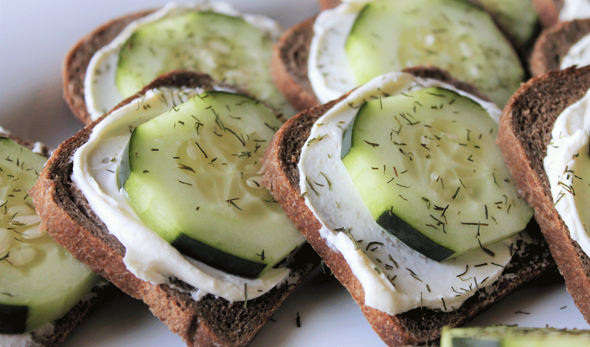 Cucumber sandwich