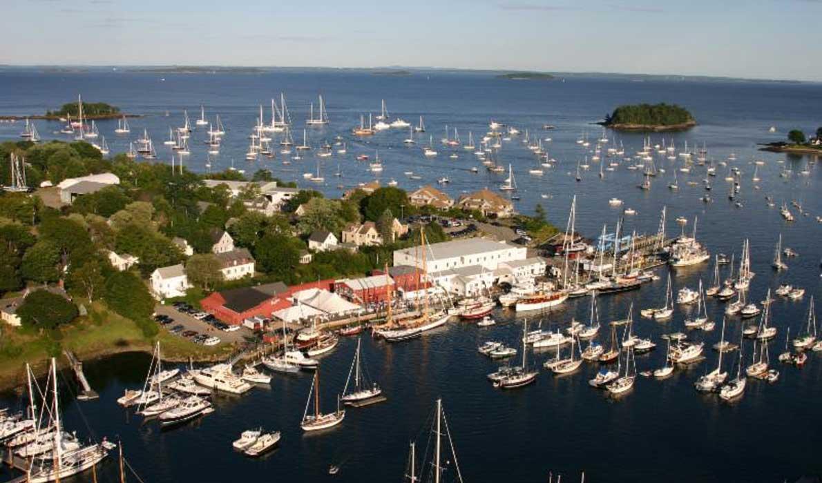 Wayfarer Marine, aerial view