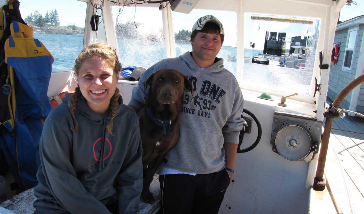 lobster fishermen on Vinalhaven