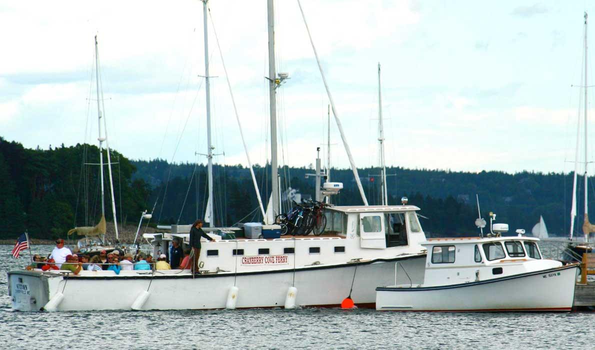 Cranberry Isles boat.