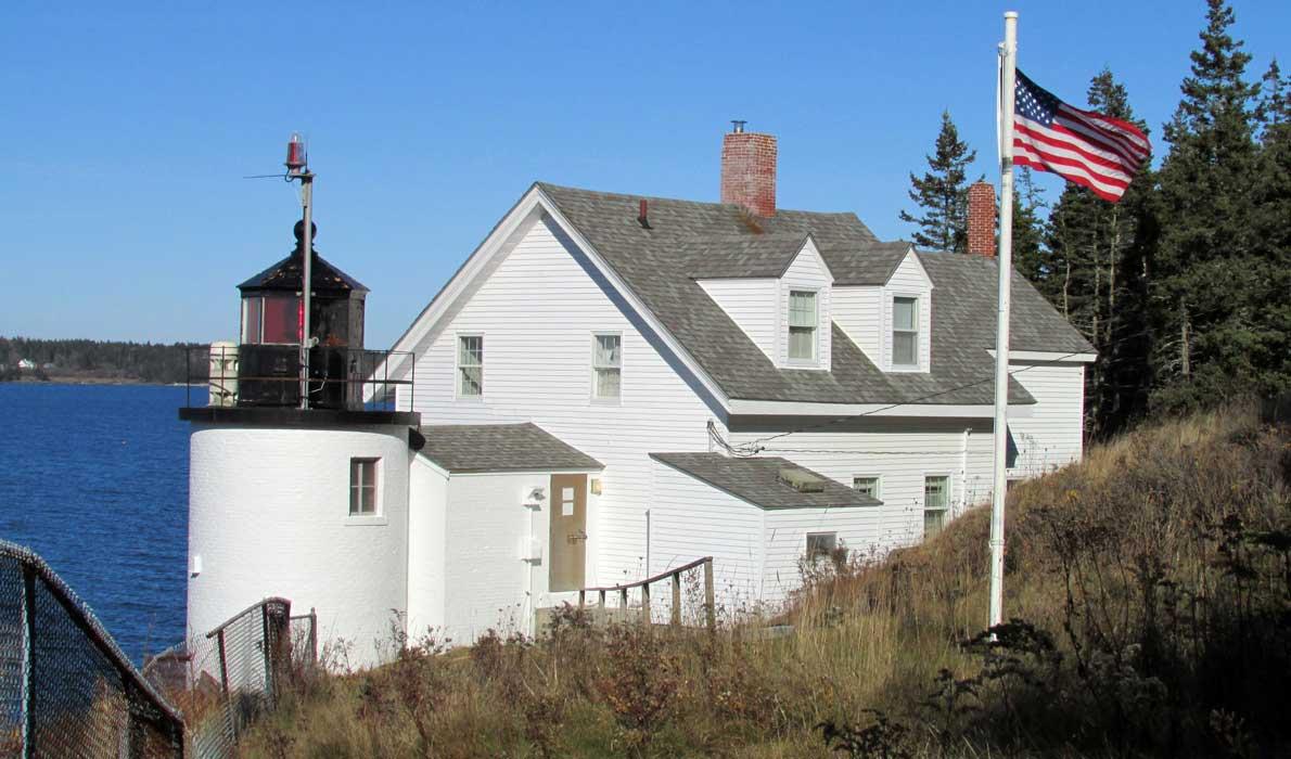 Brown's Head Light on Vinalhaven.