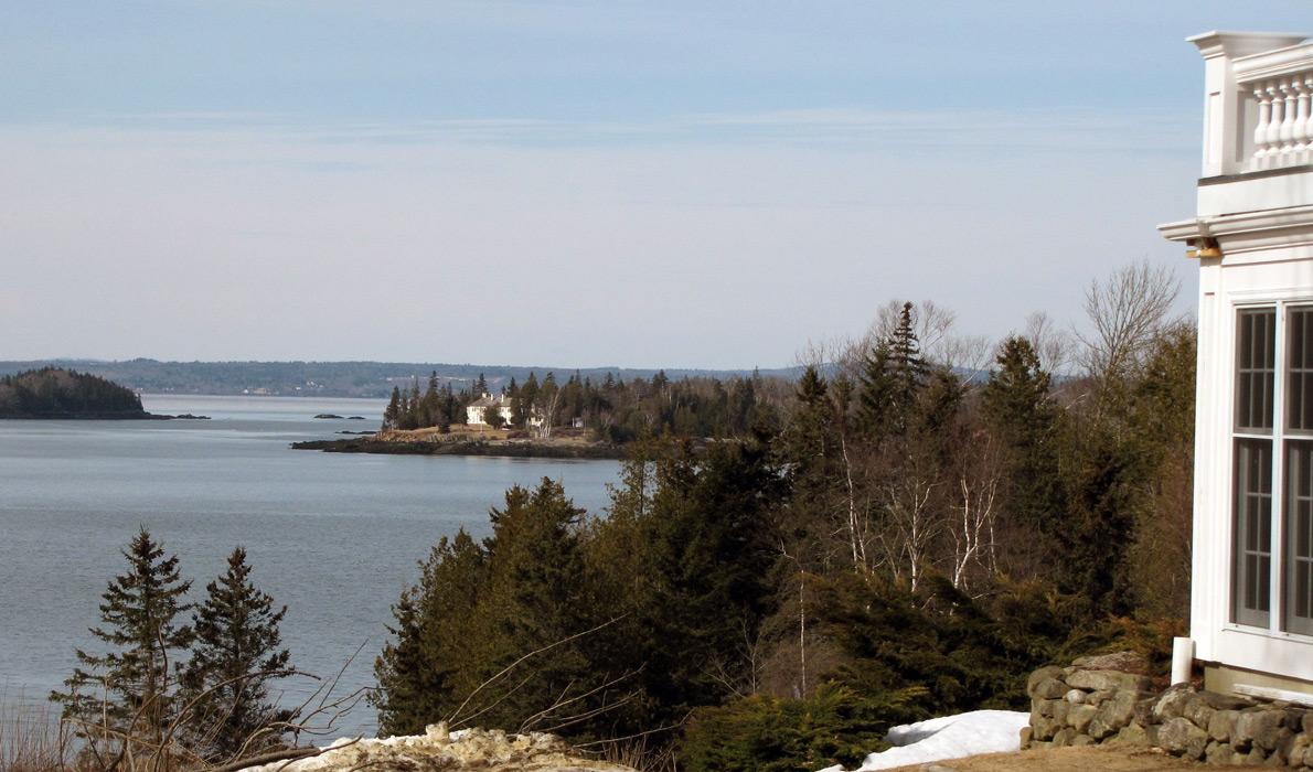 Looking north from Islesboro.