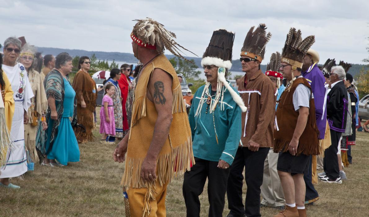 The Passamaquoddy Tribe's inauguration ceremony