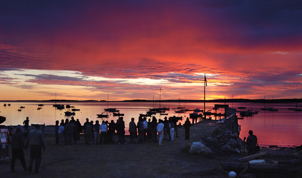 Dawn on Chebeague Island