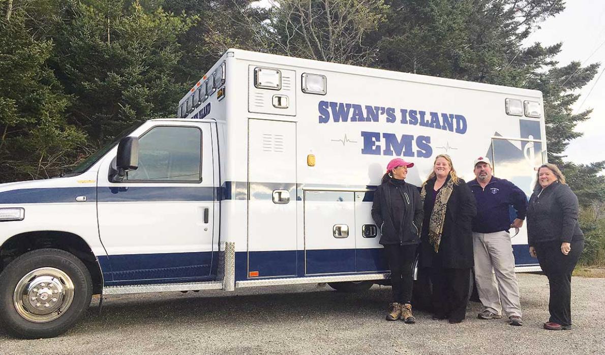 Swan's Island's new ambulance