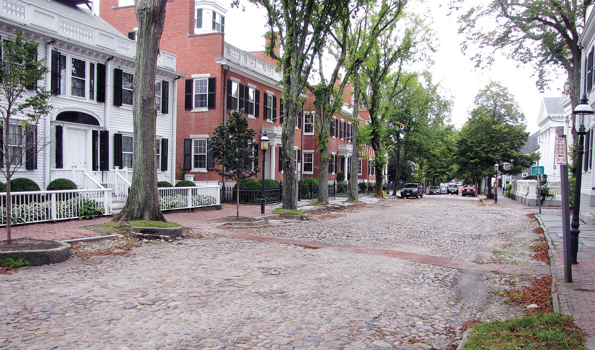 Upper Main Street on Nantucket.