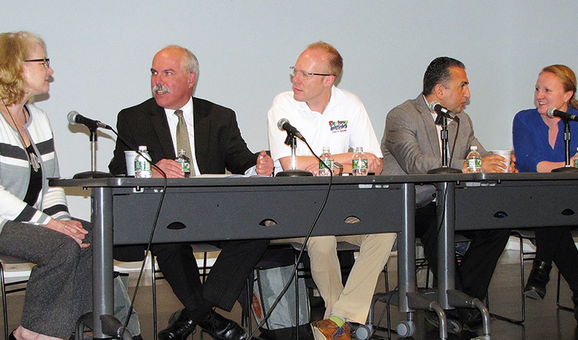 The panel discussed the challenges facing Maine's tourism industry.