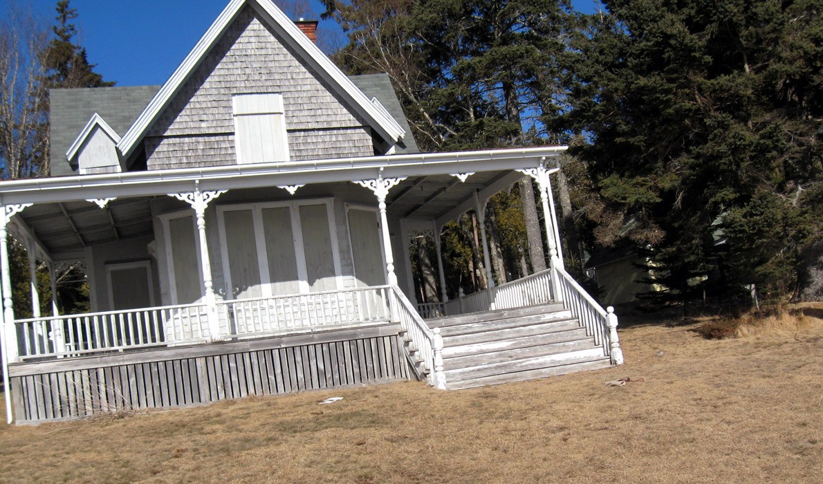 A house at Hancock Point.