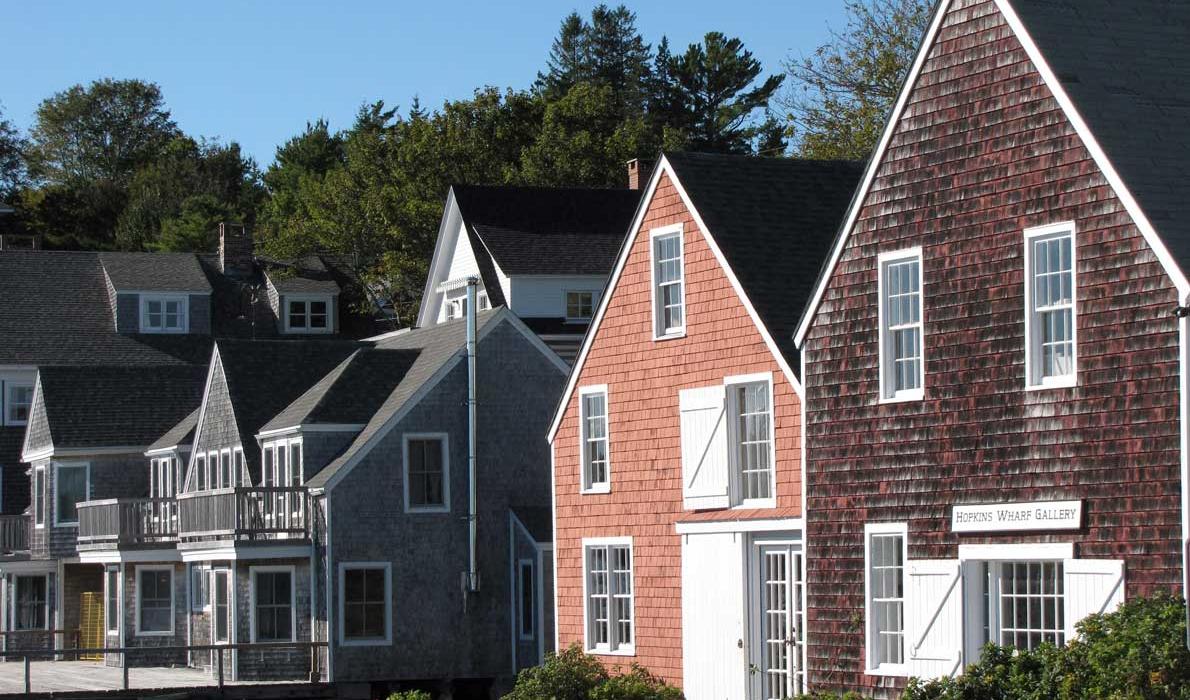 North Haven waterfront buildings