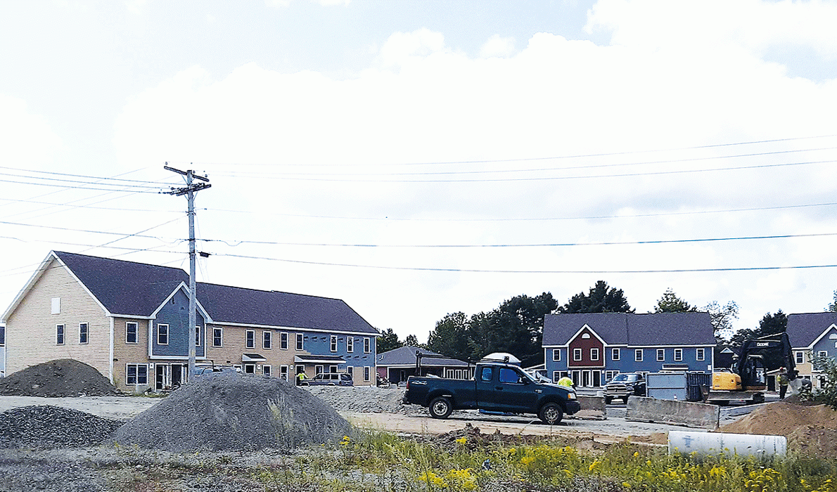 Phase I of Oriole Way, a workforce housing project in Ellsworth's urban core.