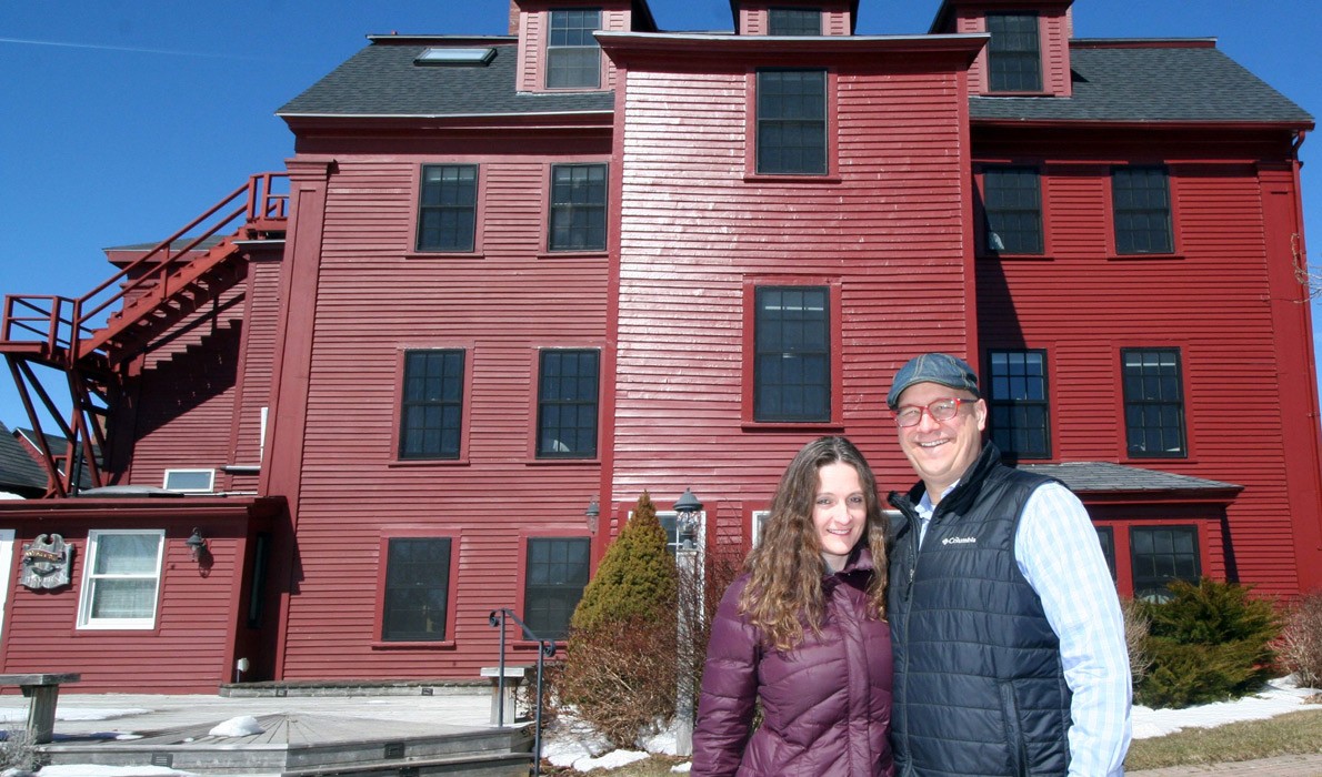 Nicole Nedar and Scott Hall are the new owners of the Pilgrim's Inn in Deer Isle.