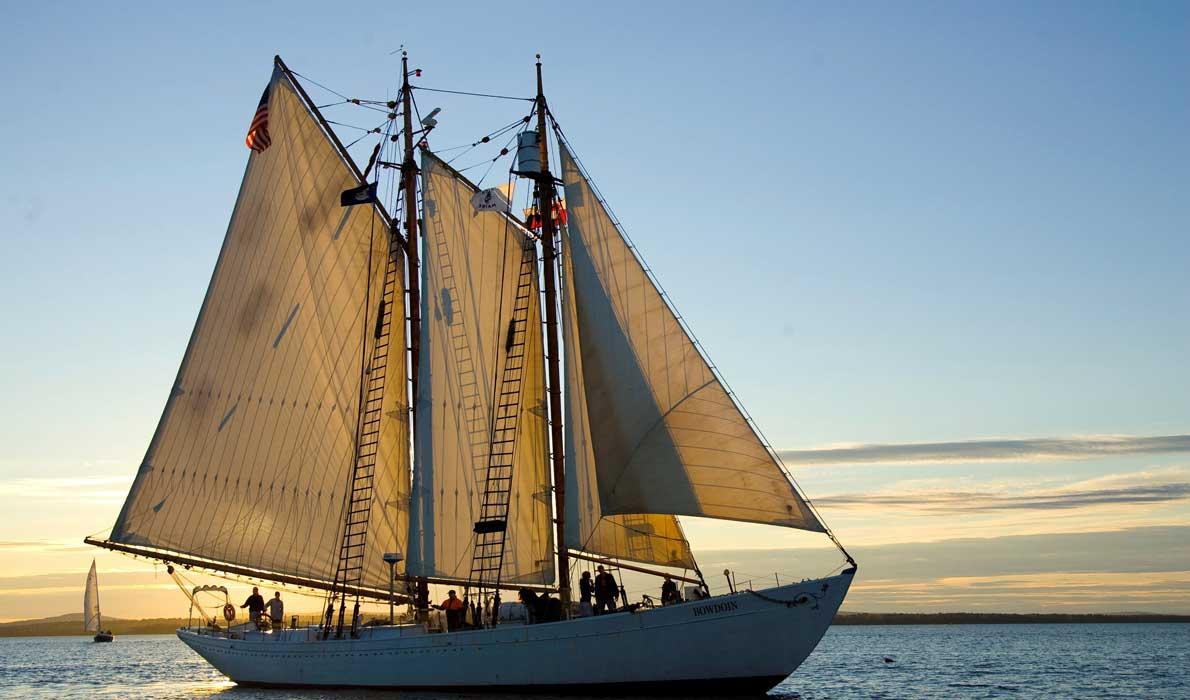 The schooner Bowdoin