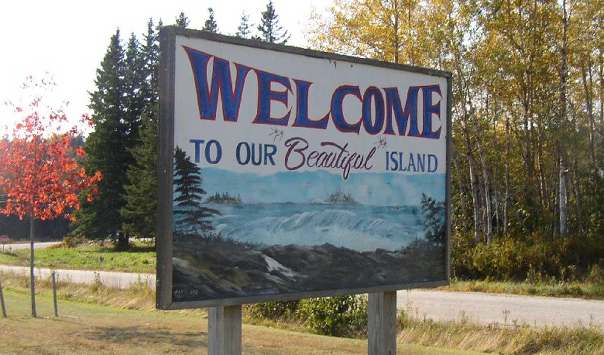 welcome to island image