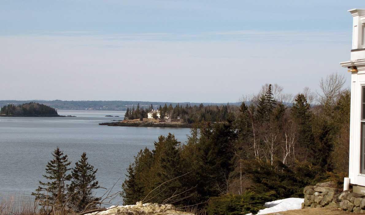 Looking north from Islesboro.