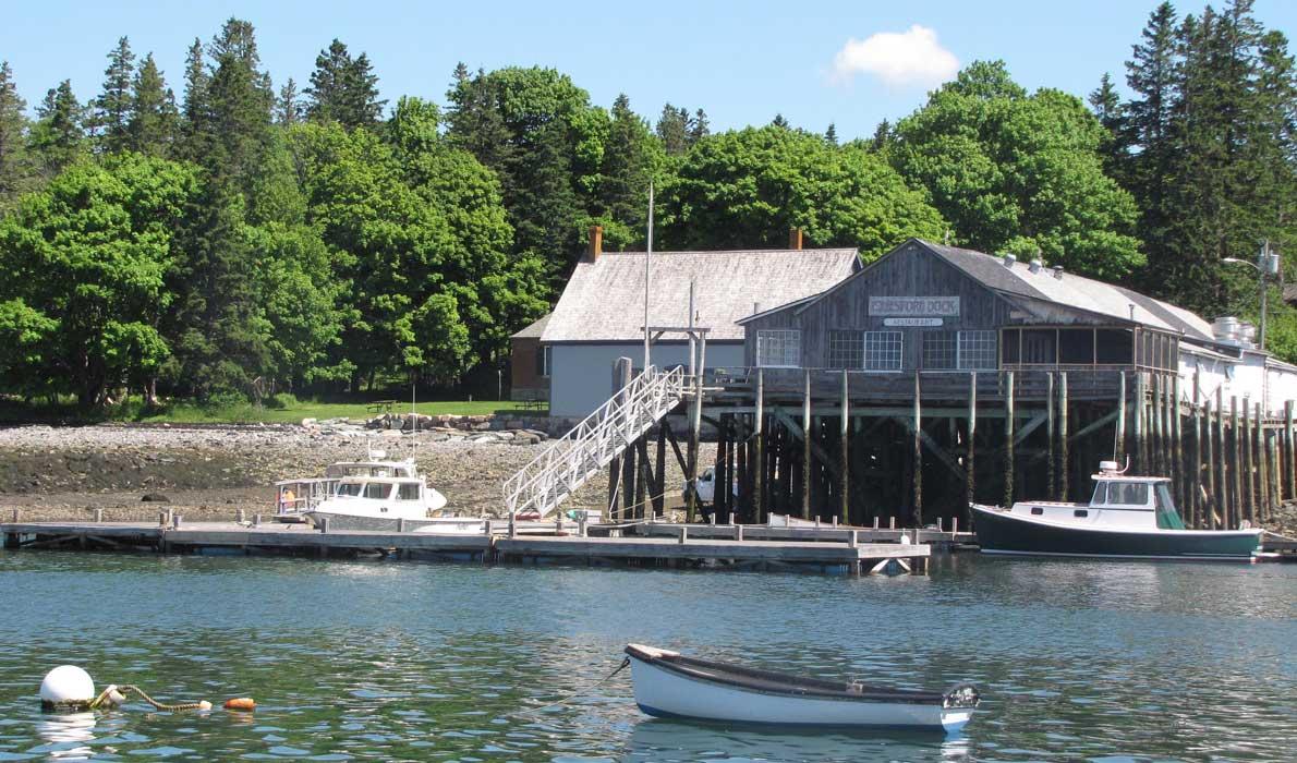 Islesford waterfront in June