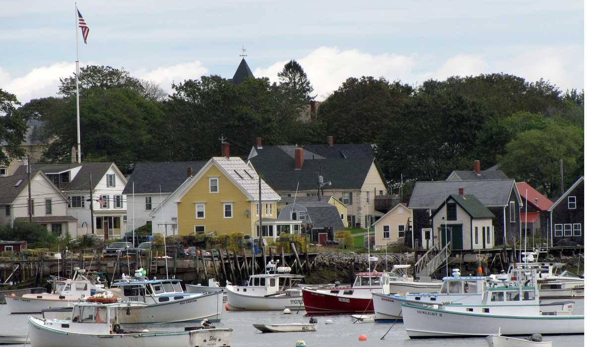 Vinalhaven harbor view