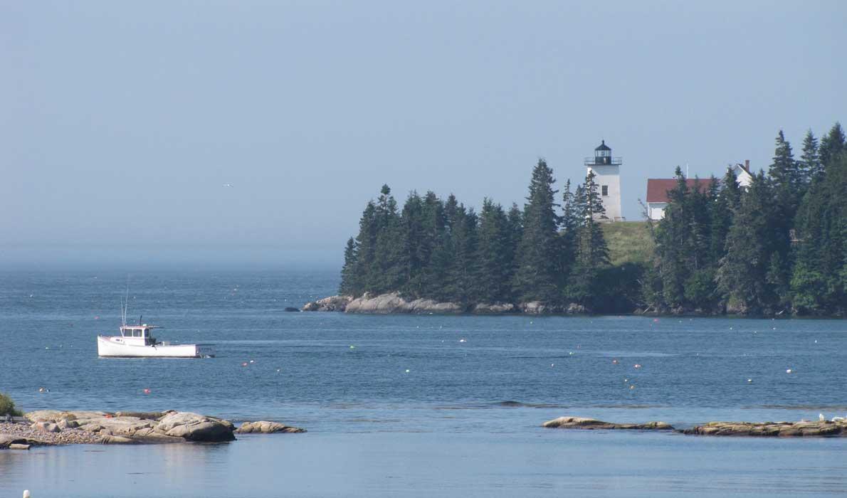 lobster boat lighthouse