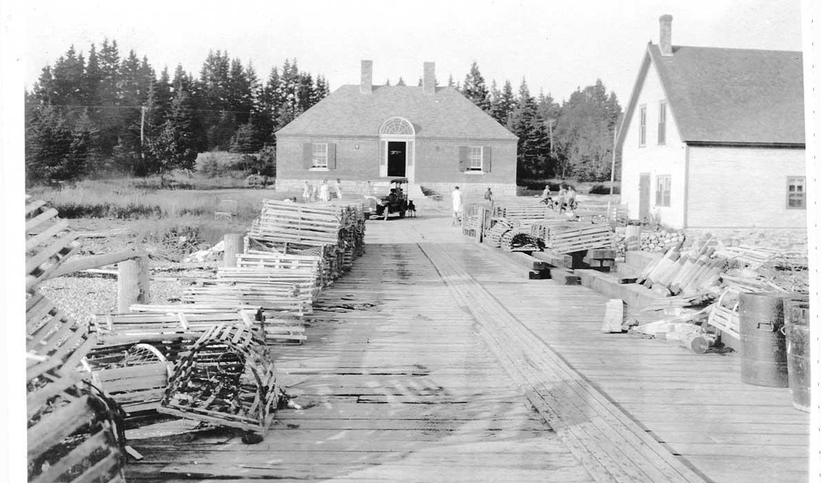 old view of Islesford dock